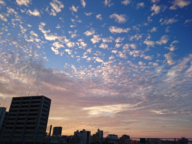 秋の夕暮れ