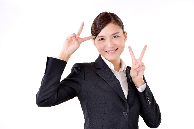 就職できたスタッフの笑顔